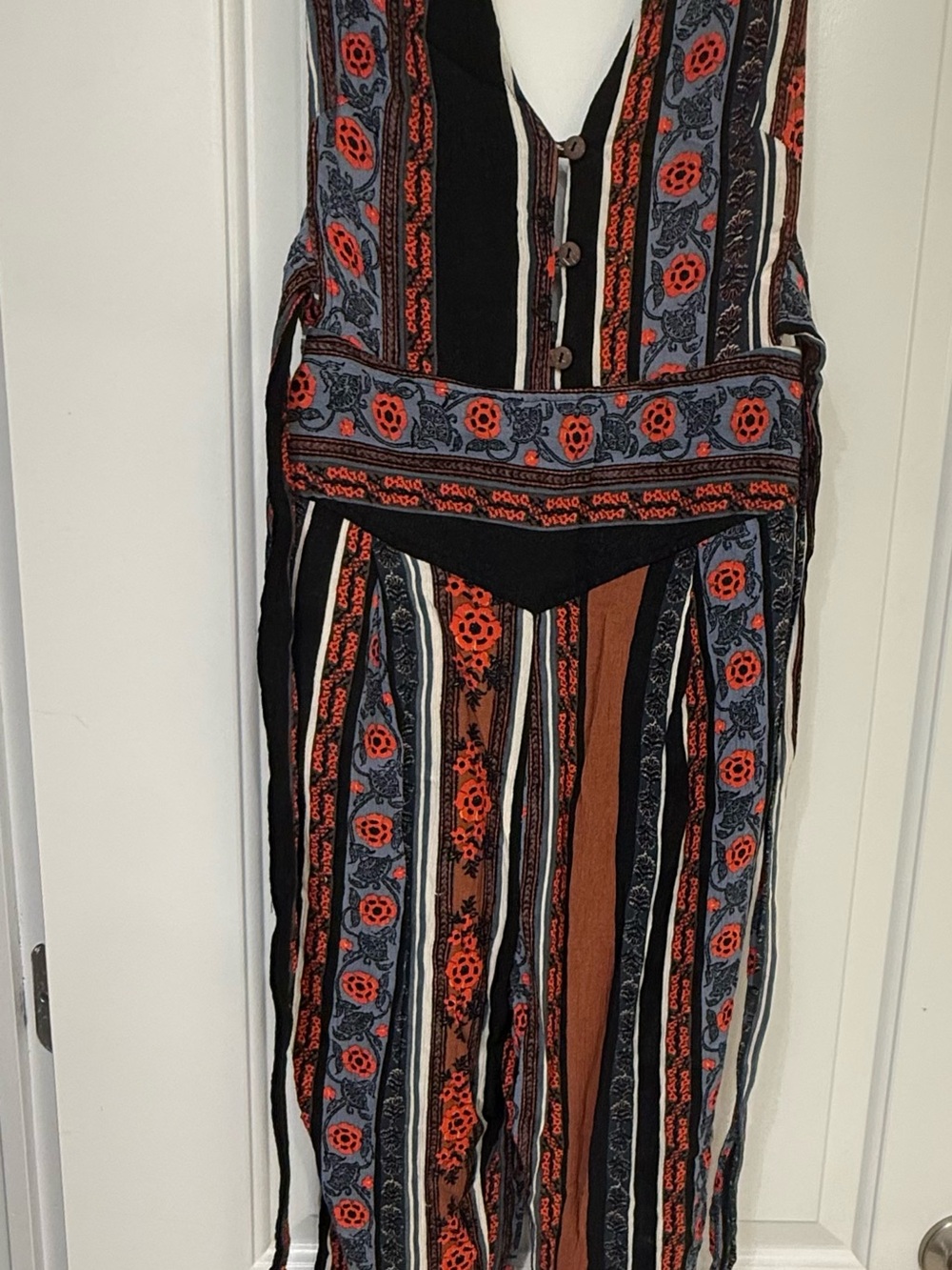 FREE PEOPLE capri length romper
